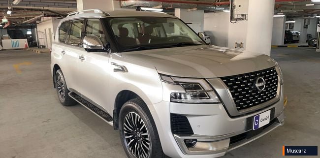 Used 2024 Nissan Patrol SE PLATINUM CITY for sale in UAE | GCC Spec Nissan Patrol SE PLATINUM CITY Review